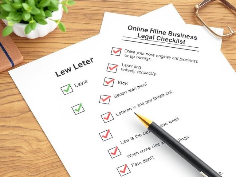 Online Business Legal Checklist